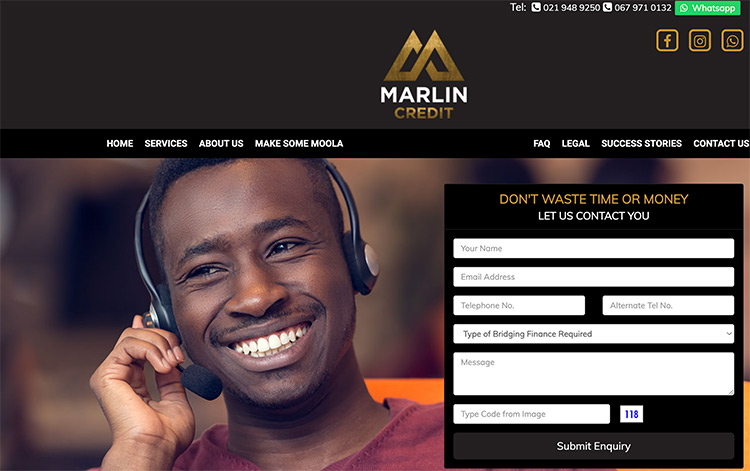 Marlin Credit application