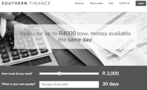 Southern Finance loans